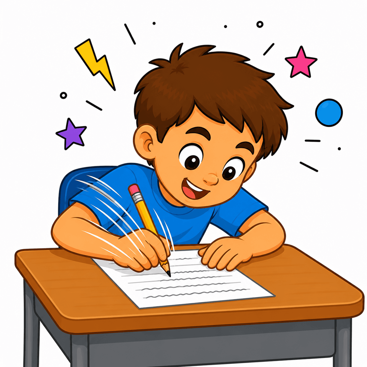 Brain dump writing activity