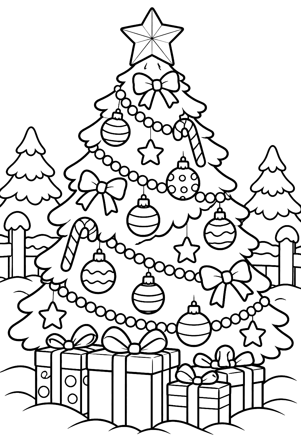 Christmas coloring pages
